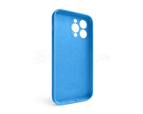 Чохол Full Silicone Case для Apple iPhone 14 Pro Max royal blue (03) закрита камера