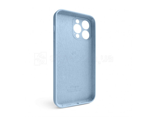 Чохол Full Silicone Case для Apple iPhone 14 Pro Max light blue (05) закрита камера