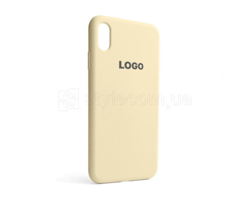 Чохол Full Silicone Case для Apple iPhone Xs Max antique white (10) TPS-2710000275930