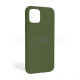 Чохол Full Silicone Case для Apple iPhone 11 army green (45) TPS-2710000275947