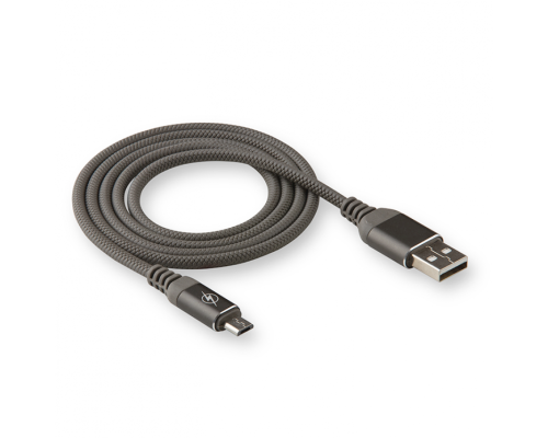 Кабель USB WALKER C560 Micro grey