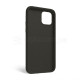 Чохол Full Silicone Case для Apple iPhone 12, 12 Pro dark grey (15) TPS-2710000276203