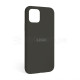 Чохол Full Silicone Case для Apple iPhone 12, 12 Pro dark grey (15) TPS-2710000276203