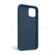 Чохол Full Silicone Case для Apple iPhone 12, 12 Pro deep navy (68) TPS-2710000276210