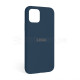 Чохол Full Silicone Case для Apple iPhone 12, 12 Pro deep navy (68) TPS-2710000276210