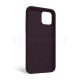 Чохол Full Silicone Case для Apple iPhone 12, 12 Pro elderberry (69) TPS-2710000276227