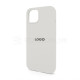 Чохол Full Silicone Case для Apple iPhone 13 stone grey (11) TPS-2710000276531