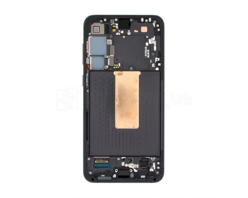 Дисплей (LCD) для Samsung Galaxy S23 Plus/S916 (2023) з тачскріном та рамкою black Service Original (PN:GH82-30476A) TPS-2710000277347