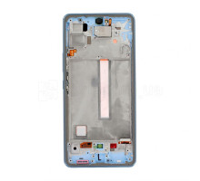 Дисплей (LCD) для Samsung Galaxy A53 5G/A536 (2022) з тачскріном та рамкою blue Service Original (PN:GH82-28024C, GH82-28025C) TPS-2710000277552 2710000277552