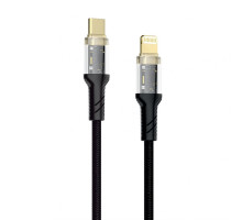 Кабель USB WALKER C950 Type-C to Lightning black TPS-2710000277606