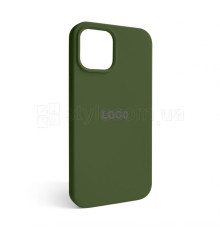 Чохол Full Silicone Case для Apple iPhone 12 Pro Max army green (45)