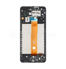 Дисплей (LCD) для Samsung Galaxy A02/A022 (2021) rev.01 з тачскріном та рамкою black (IPS) Original Quality TPS-2710000278054