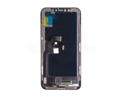 Дисплей (LCD) для Apple iPhone X з тачскріном black (Amoled GX-3) Original Quality TPS-2710000279174