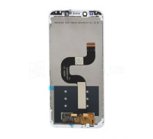 Дисплей (LCD) для Xiaomi Mi A2, Mi 6X з тачскріном та рамкою white Original Quality TPS-2710000279198