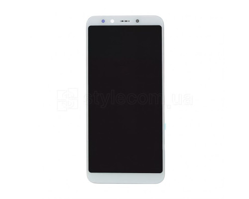 Дисплей (LCD) для Xiaomi Mi A2, Mi 6X з тачскріном та рамкою white Original Quality TPS-2710000279198