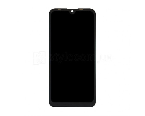 Дисплей (LCD) для Tecno Spark 7 KF6n з тачскріном black High Quality TPS-2710000279792