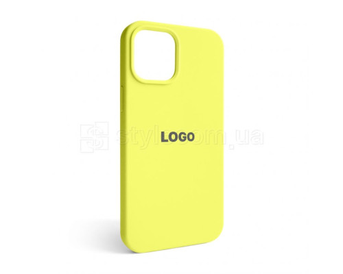 Чохол Full Silicone Case для Apple iPhone 12 Pro Max flash lime (41)