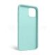 Чохол Full Silicone Case для Apple iPhone 12, 12 Pro new blue (67) TPS-2710000280040