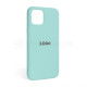 Чохол Full Silicone Case для Apple iPhone 12, 12 Pro new blue (67) TPS-2710000280040