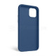 Чохол Full Silicone Case для Apple iPhone 12, 12 Pro blue cobalt (36) TPS-2710000279969