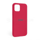 Чохол Full Silicone Case для Apple iPhone 12, 12 Pro pomegranate (59) TPS-2710000279983