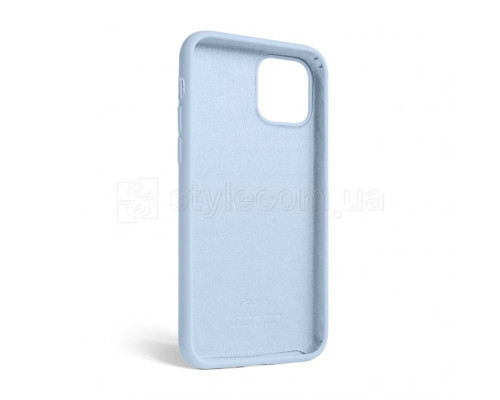 Чохол Full Silicone Case для Apple iPhone 12, 12 Pro sky blue (58) TPS-2710000279976