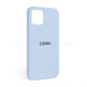 Чохол Full Silicone Case для Apple iPhone 12, 12 Pro sky blue (58) TPS-2710000279976