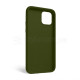 Чохол Full Silicone Case для Apple iPhone 12, 12 Pro forest green (63) TPS-2710000280019