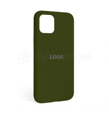 Чохол Full Silicone Case для Apple iPhone 12, 12 Pro forest green (63)