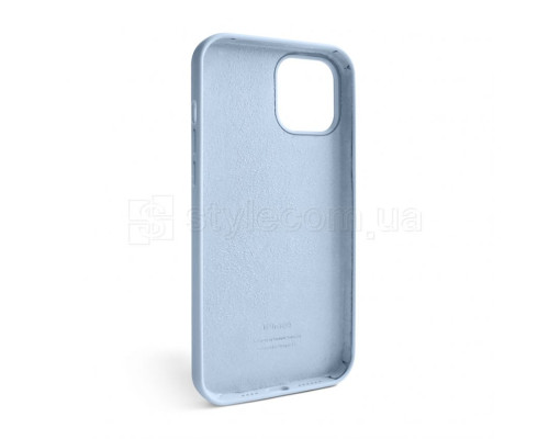 Чохол Full Silicone Case для Apple iPhone 12 Pro Max sky blue (58) TPS-2710000280231