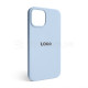 Чохол Full Silicone Case для Apple iPhone 12 Pro Max sky blue (58) TPS-2710000280231