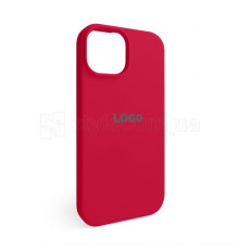 Чохол Full Silicone Case для Apple iPhone 15 rose red (37)