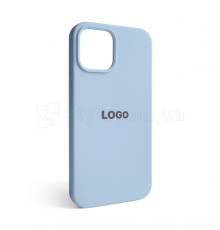 Чохол Full Silicone Case для Apple iPhone 12 Pro Max light blue (05)