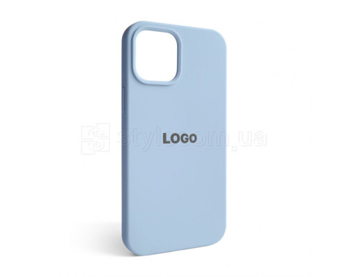 Чохол Full Silicone Case для Apple iPhone 12 Pro Max light blue (05) TPS-2710000215998