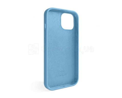 Чохол Full Silicone Case для Apple iPhone 15 cornflower (53) TPS-2710000280620 2710000280620