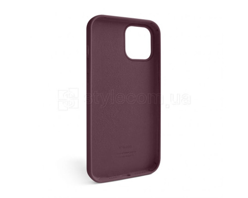 Чохол Full Silicone Case для Apple iPhone 12 Pro Max maroon (42) TPS-2710000216001