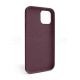 Чохол Full Silicone Case для Apple iPhone 12 Pro Max maroon (42) TPS-2710000216001