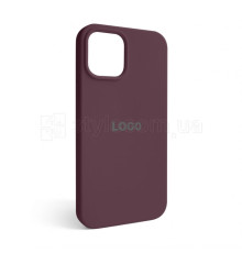 Чохол Full Silicone Case для Apple iPhone 12 Pro Max maroon (42)