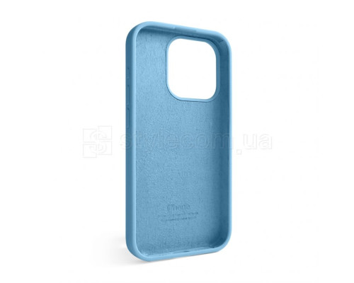 Чохол Full Silicone Case для Apple iPhone 15 Pro cornflower (53) TPS-2710000280774 2710000280774