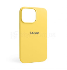 Чохол Full Silicone Case для Apple iPhone 15 Pro Max yellow (04)