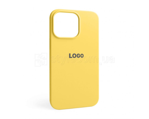 Чохол Full Silicone Case для Apple iPhone 15 Pro Max yellow (04)