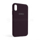 Чохол Full Silicone Case для Apple iPhone Xr elderberry (69) TPS-2710000281009