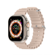 Ремінець для Apple Watch Ultra Ocean Band силіконовий 42/44/45/49 L sand powder / бежевий (11) TPS-2710000281702