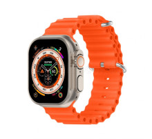 Ремінець для Apple Watch Ultra Ocean Band силіконовий 38/40/41мм L orange / помаранчевий (9) TPS-2710000281443