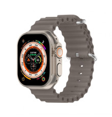 Ремінець для Apple Watch Ultra Ocean Band силіконовий 42/44/45/49 L coastal ash / сірий (20) TPS-2710000281795