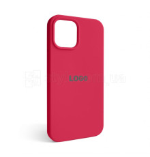 Чохол Full Silicone Case для Apple iPhone 12 Pro Max rose red (37)