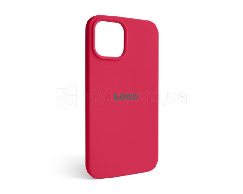 Чохол Full Silicone Case для Apple iPhone 12 Pro Max rose red (37)