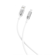 Кабель USB XO NB251 Type-C Quick Charge 6A white