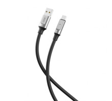 Кабель USB XO NB251 Micro Quick Charge 6A black