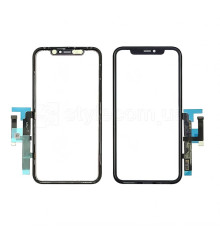 Тачскрін (сенсор) для Apple iPhone 11 з OCA-плівкою та рамкою black Original Quality TPS-2710000282365